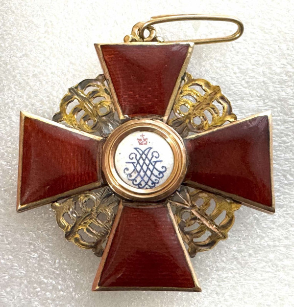 Знак ордена Святой Анны 2-й степени. 30