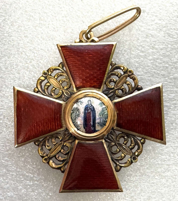 Знак ордена Святой Анны 2-й степени. 30