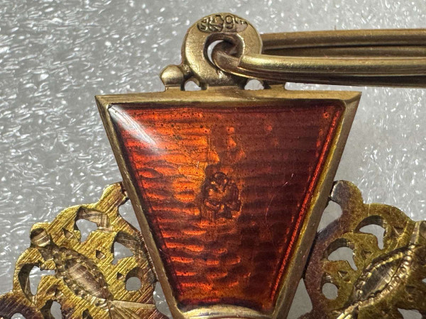 Знак ордена Святой Анны 2-й степени. 182