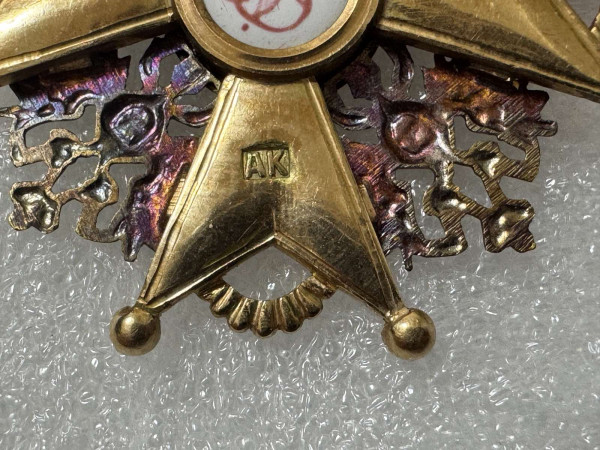 Знак ордена Святого Станіслава 3-го ступеня. 789