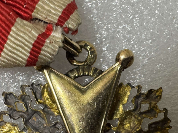 Знак ордена Святого Станіслава 3-го ступеня. 871