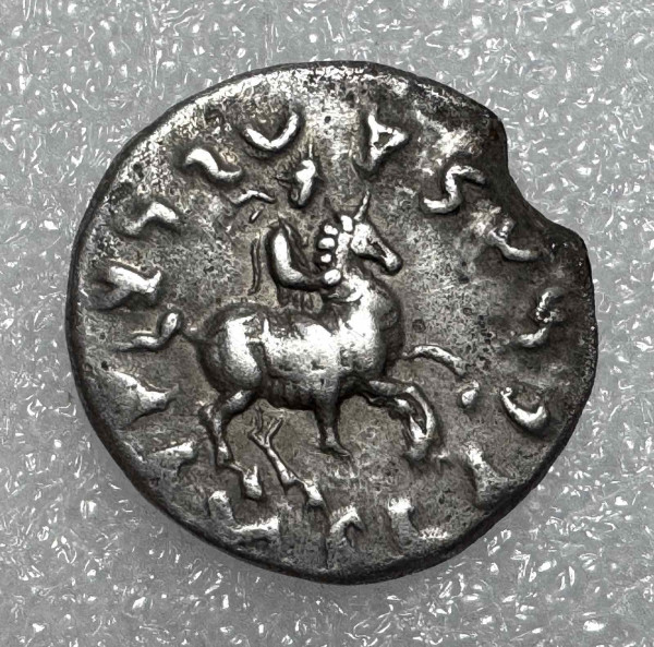 Драхма 135-120 рр.д.н.е. Бактрія Аполлодотокс. 1103