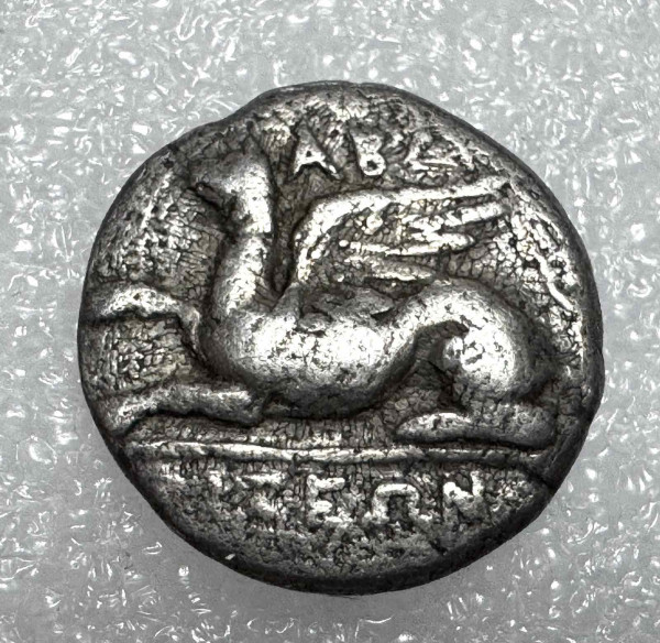 Гемідрахма 390 р.д.н.е. Фракія. м. Абдера. 1107