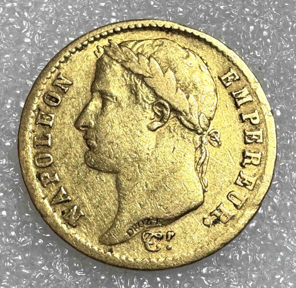 20 Франков 1808 год. Франция. 972