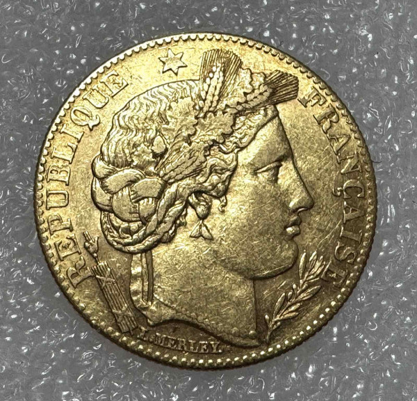 10 Франків 1899 рік Франція. 43