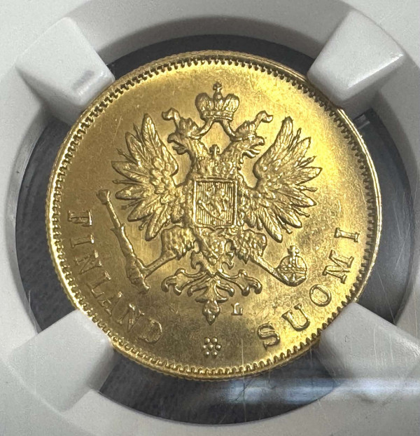 10 Марок 1904 год.  Для Финляндии. 1115