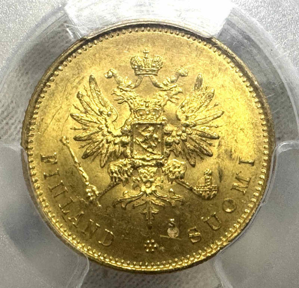 20 Марок 1880 рік.  Для Фінляндії. 1146