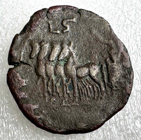 Драхма 117-138гг.н.э. Египет. Луций Вер. 1165