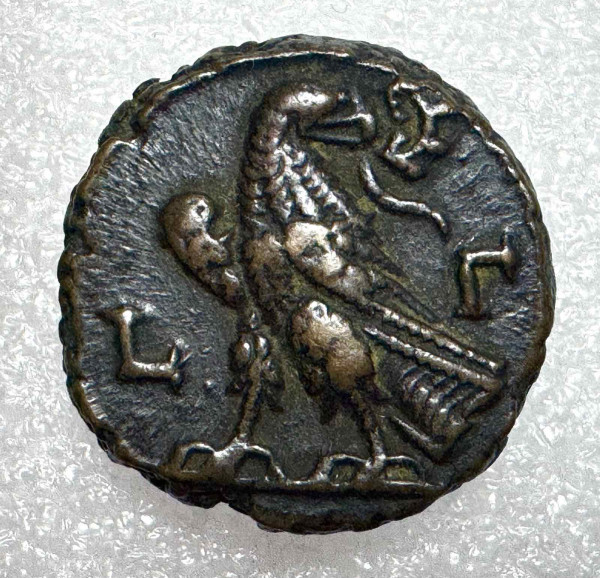 Тетрадрахма 41-54 гг.н.э. Клавдий. Египет. 1184