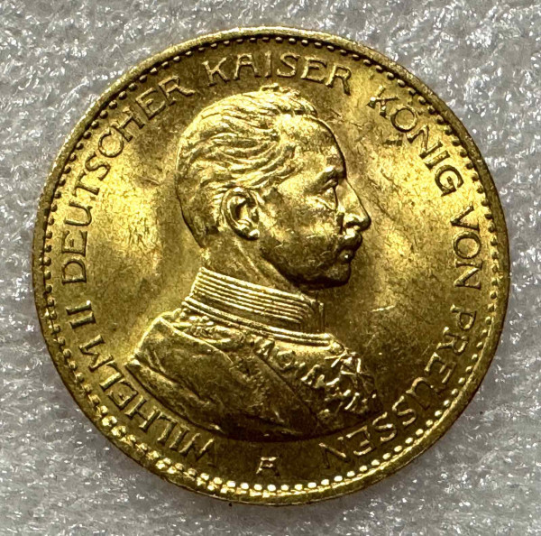20 Марок 1914 рік  Пруссія. 793