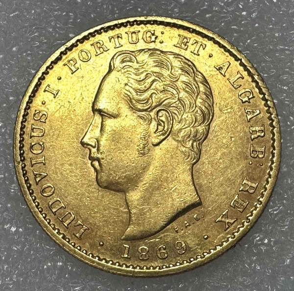 5000 Рейс 1869 год Португалия. 1121