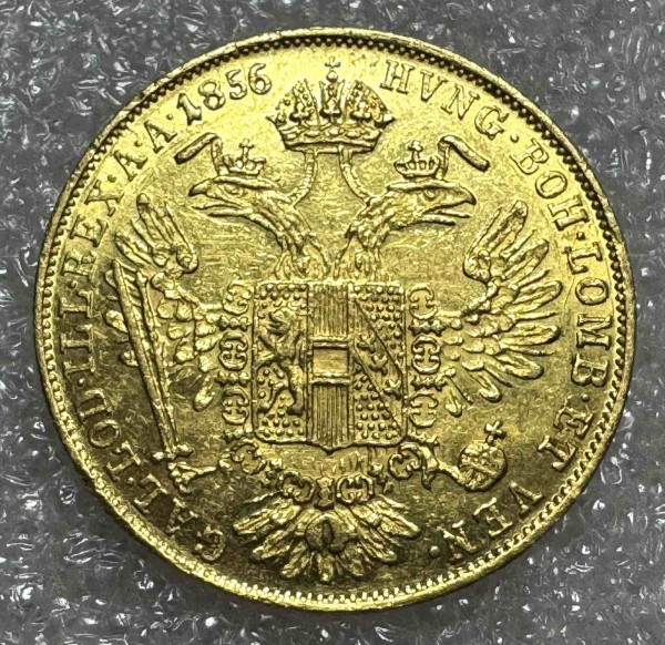 Дукат 1856 год Австрия. 1226