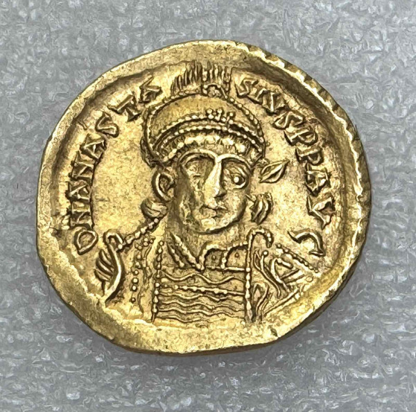 Солид 491-518гг. н.е. Анастасий І. 1228