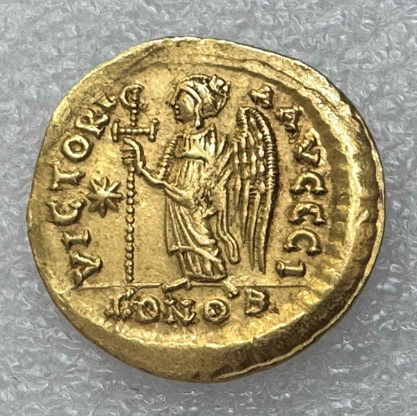 Солид 491-518гг. н.е. Анастасий І. 1228