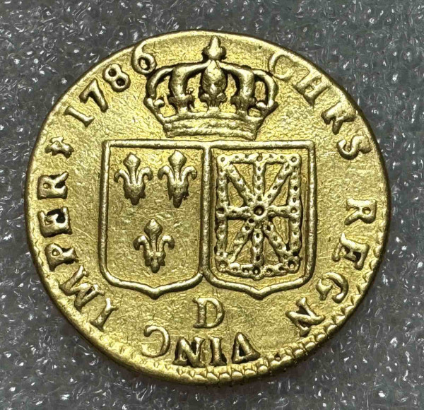 Луїдор 1786 рік. 942