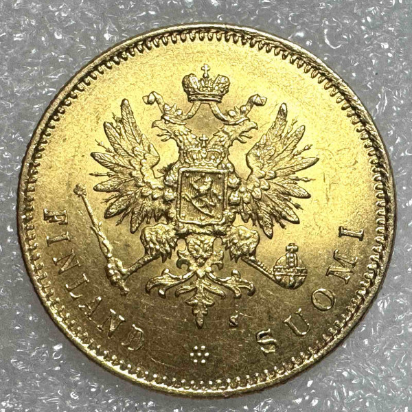 20 Марок 1879 рік Для Фінляндії. 1278