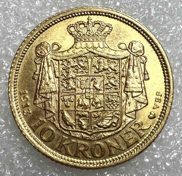10 Крон 1913 рік Данія. 1069