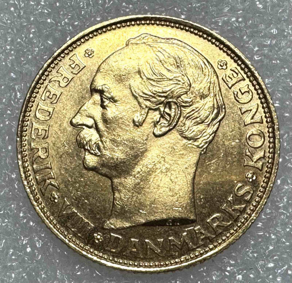 20 Крон 1912 рік  Данія. 450