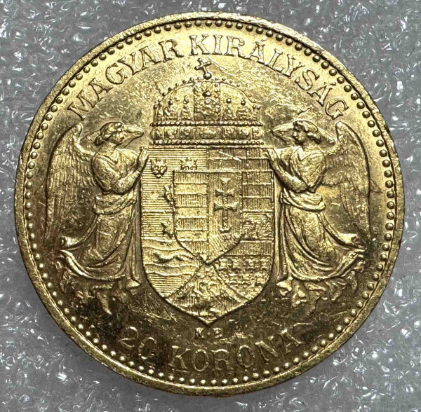 20 Крон 1901 год. Венгрия. 701