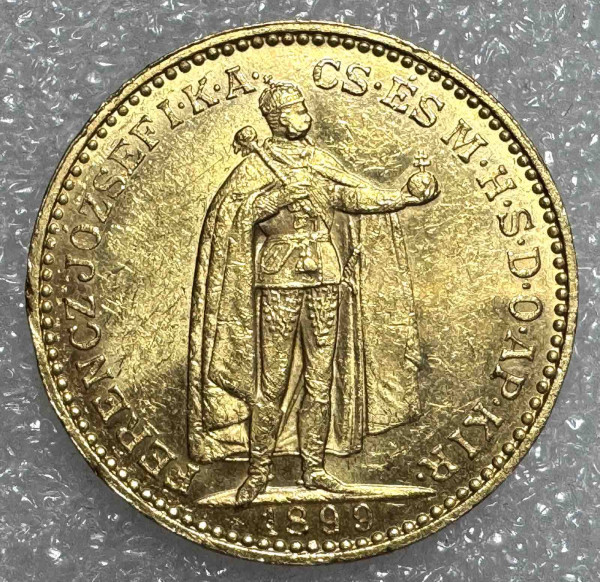 20 Крон 1901 год. Венгрия. 701