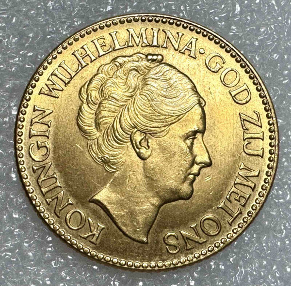 10 Гульденов 1927 рік  Нідерланди. 579