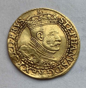 Дукат 1586 год. Польша.
