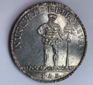 Талер 1737 год. Брауншвейг.