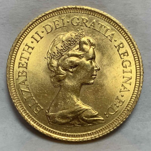 Соверен 1974 рік  Великобританія.