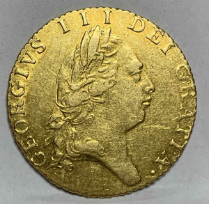 1/2 Гинеи 1791 год. Британия.