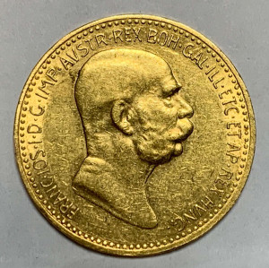 10 Крон 1909 рік  Австрія.