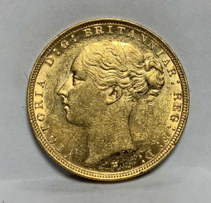 Соверен 1887 год. Австралия.