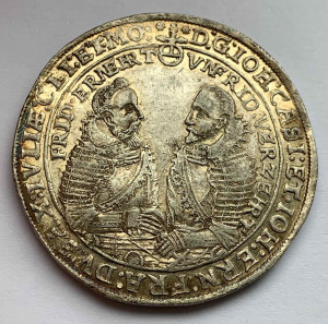 Талер 1615 рік  Кобург.