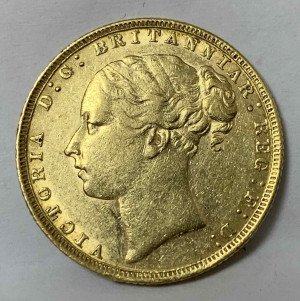 Соверен 1884 рік  Великобританія.