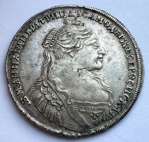 Рубль 1734 рік