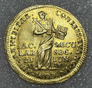 Дукат 1730 рік Любек.