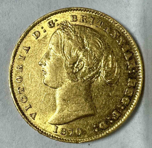 Соверен 1870 рік  Австралія.