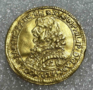 Дукат 1653 рік. Майнц.