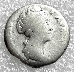 Денарій 138-161 рр.н.е. Фаустіна Старша.