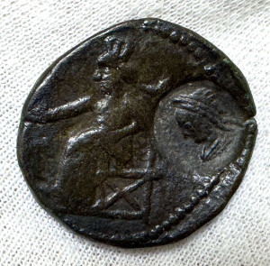 Денарій 229-231 рр.н.е. Савромат ІІІ.