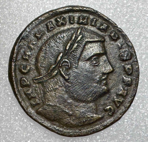 Фоллис 306-308 гг.н.э. Максимин ІІ.