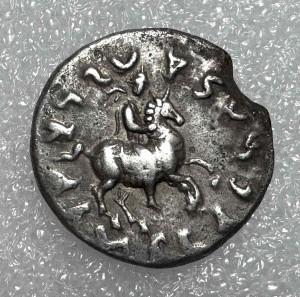 Драхма 135-120 рр.д.н.е. Бактрія Аполлодотокс.