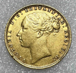 Соверен 1878 рік Великобританія.