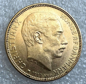 20 Крон 1914 рік  Данія