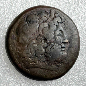 Драхма 221-205 рр.д.н.е. Єгипет. Птолемей ІV.