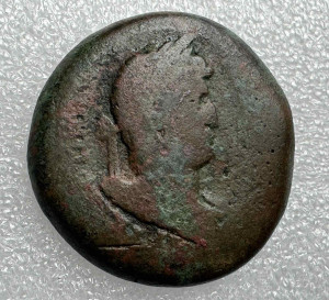 Драхма 117-138гг.н.э. Египет. Адриан.