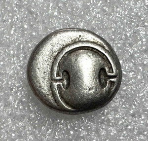 Гемідрахма 425-375 гг.д.н.э. Беотия.