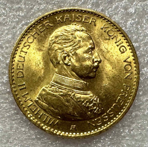 20 Марок 1914 рік  Пруссія.