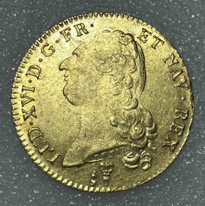 2 Луїдора 1790 рік Франція.