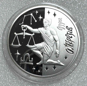 5  Гривень 2008 рік ''Терези''.